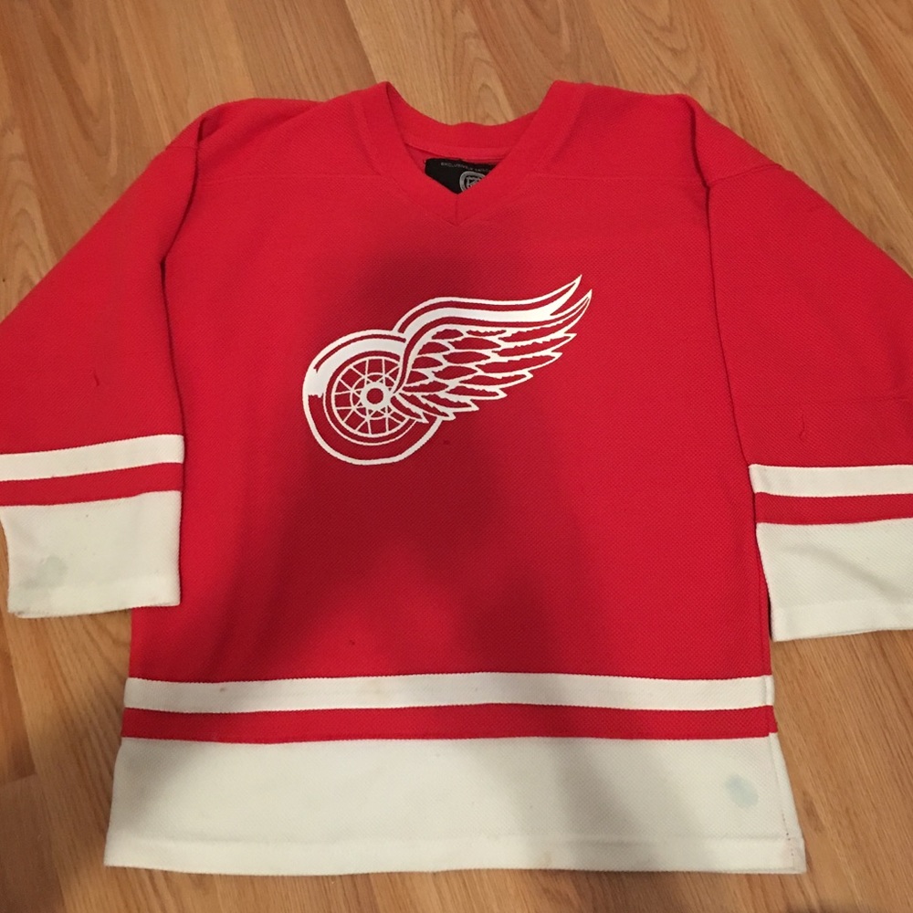 Vintage Red Hockey Jersey